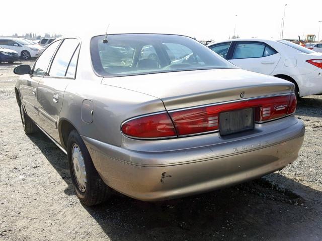 2G4WY55J621195154 - 2002 BUICK CENTURY LI CHARCOAL photo 3