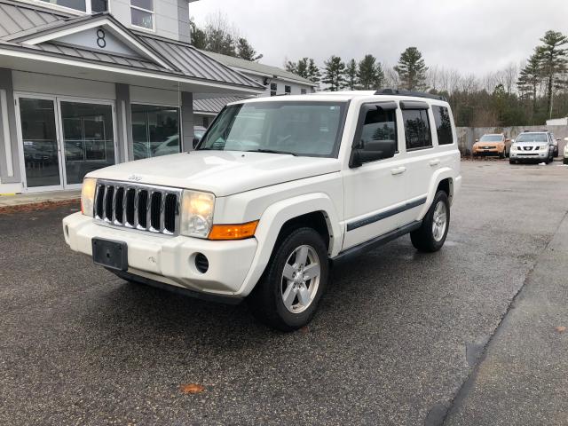 1J8HH48K88C142852 - 2008 JEEP COMMANDER WHITE photo 1
