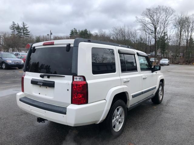 1J8HH48K88C142852 - 2008 JEEP COMMANDER WHITE photo 3
