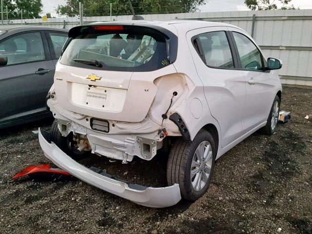 KL8CD6SA5JC423949 - 2018 CHEVROLET SPARK 1LT WHITE photo 4