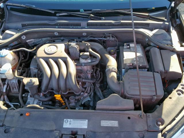 3VW2K7AJ4DM211186 - 2013 VOLKSWAGEN JETTA BASE Սև լուսանկար 7