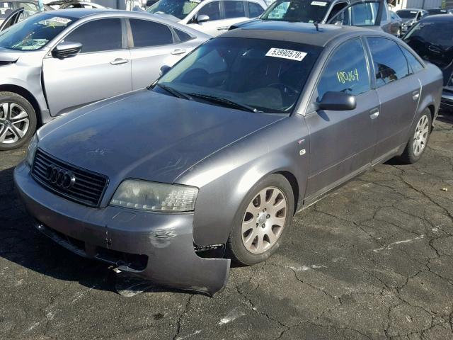 WAUCD64B84N070948 - 2004 AUDI A6 S-LINE CHARCOAL photo 2