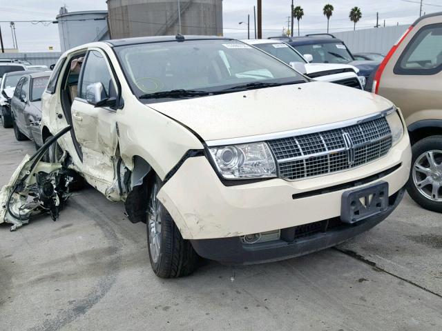 2LMDU68C98BJ25709 - 2008 LINCOLN MKX WHITE photo 1