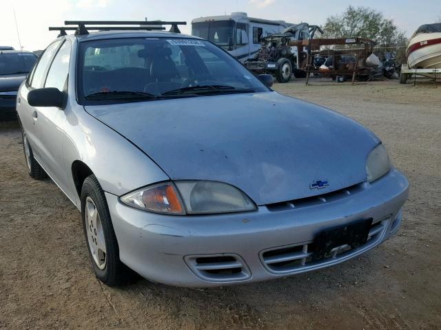 1G1JC524X17211152 - 2001 CHEVROLET CAVALIER B SILVER photo 1