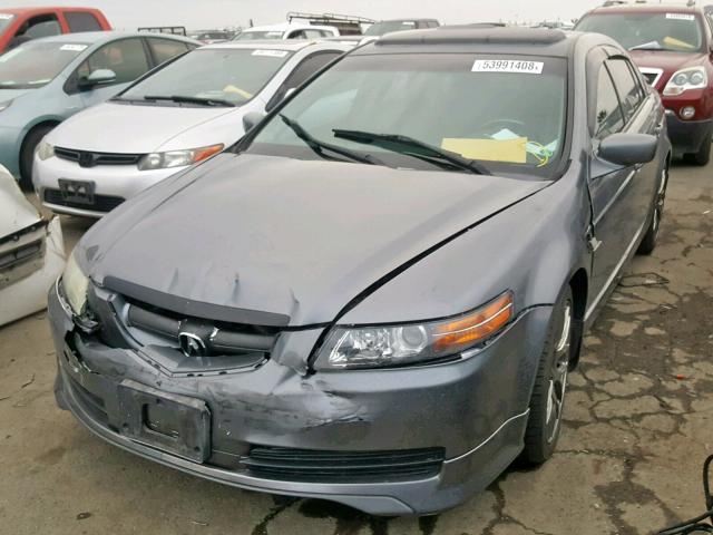 19UUA66296A012985 - 2006 ACURA 3.2TL GRAY photo 2