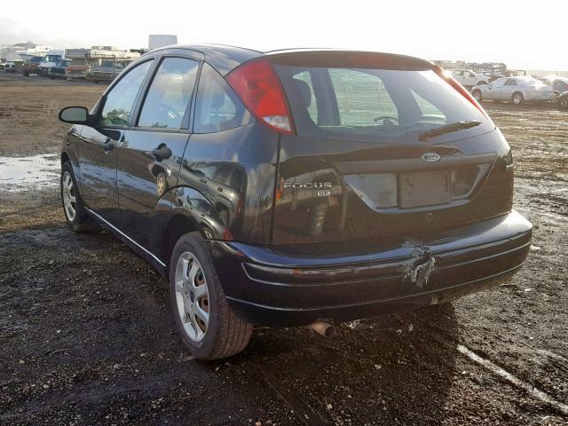 3FAFP37N45R161005 - 2005 FORD FOCUS ZX5 BLACK photo 3