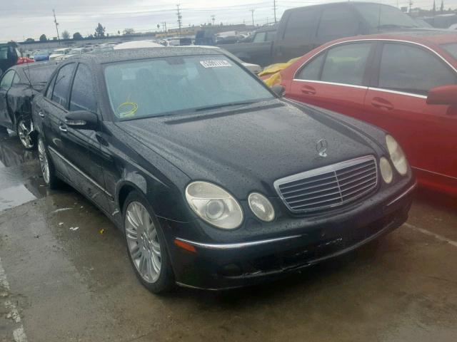 WDBUF56J56A968271 - 2006 MERCEDES-BENZ E 350 BLACK photo 1