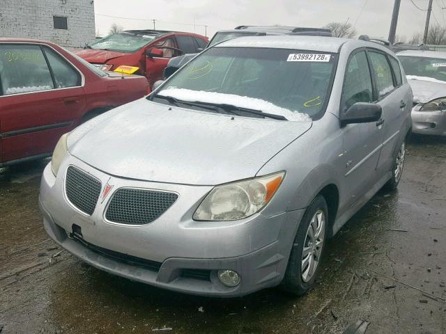 5Y2SL63825Z463331 - 2005 PONTIAC VIBE SILVER photo 2