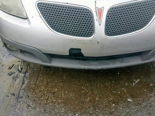 5Y2SL63825Z463331 - 2005 PONTIAC VIBE SILVER photo 9