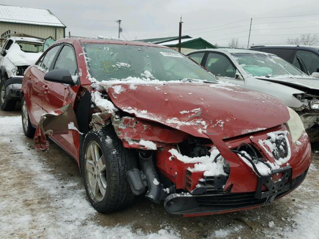 1G2ZH558664264776 - 2006 PONTIAC G6 GT RED photo 1