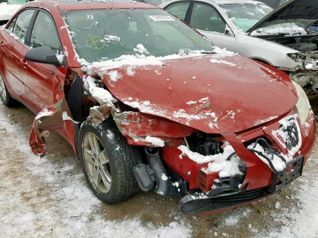 1G2ZH558664264776 - 2006 PONTIAC G6 GT RED photo 9