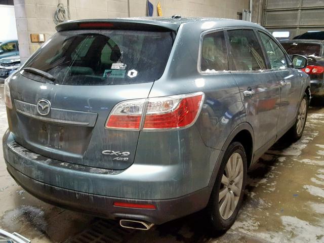 JM3TB3MA0A0201563 - 2010 MAZDA CX-9 GRAY photo 4