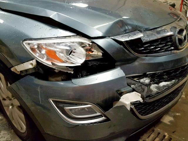 JM3TB3MA0A0201563 - 2010 MAZDA CX-9 GRAY photo 9