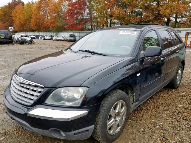 2A8GF68426R679090 - 2006 CHRYSLER PACIFICA T BLACK photo 2