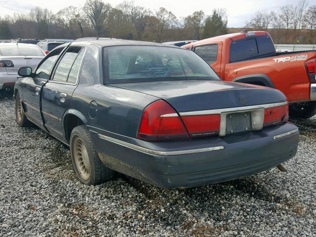 2MEFM75W9WX604224 - 1998 MERCURY GRAND MARQ GREEN photo 3