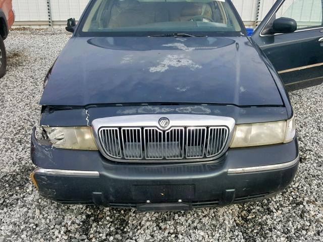 2MEFM75W9WX604224 - 1998 MERCURY GRAND MARQ GREEN photo 7