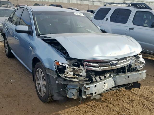 1FAHP24W19G121350 - 2009 FORD TAURUS SEL BLUE photo 1