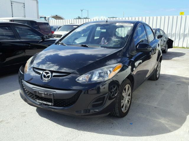 JM1DE1KY8E0188365 - 2014 MAZDA MAZDA2 SPO BLACK photo 2