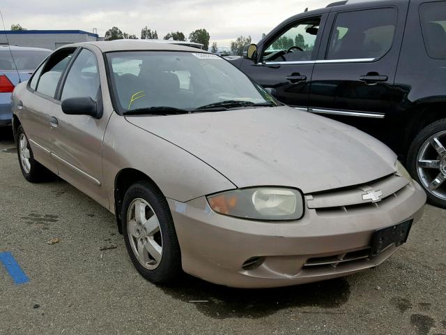 1G1JF52F037163186 - 2003 CHEVROLET CAVALIER L GOLD photo 1