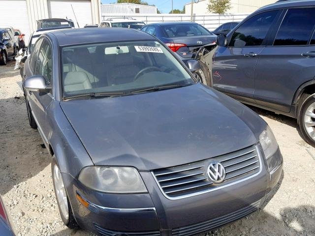 WVWAE63B45E070066 - 2005 VOLKSWAGEN PASSAT GLS SILVER photo 1