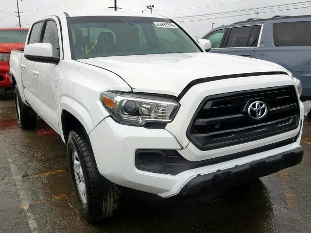 5TFCZ5AN3HX120467 - 2017 TOYOTA TACOMA DOU WHITE photo 1