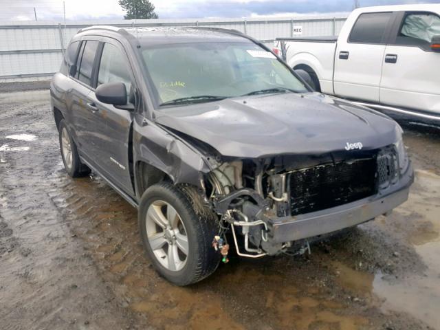 1C4NJDBB2ED800484 - 2014 JEEP COMPASS SP 灰色 照片 1