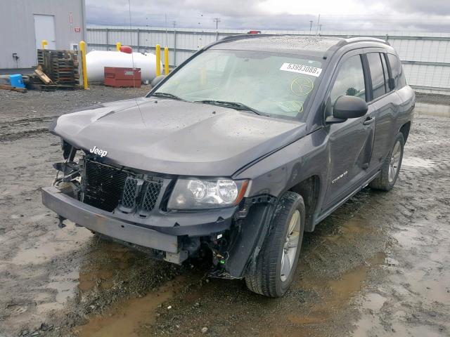 1C4NJDBB2ED800484 - 2014 JEEP COMPASS SP 灰色 照片 2