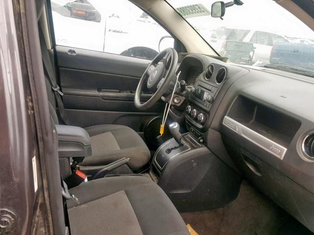 1C4NJDBB2ED800484 - 2014 JEEP COMPASS SP 灰色 照片 5