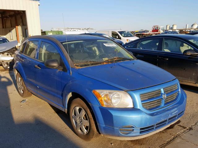 1B3HB28C58D609484 - 2008 DODGE CALIBER BLUE photo 1