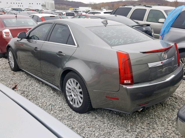 1G6DE5E57D0114008 - 2013 CADILLAC CTS LUXURY GRAY photo 3