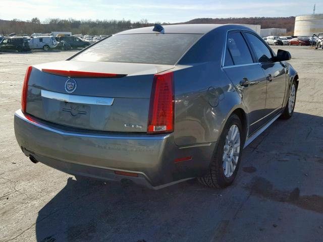 1G6DE5E57D0114008 - 2013 CADILLAC CTS LUXURY GRAY photo 4