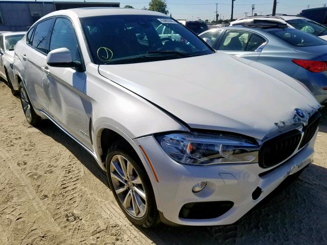 5UXKU2C52K0Z63385 - 2019 BMW X6 XDRIVE3 WHITE photo 1