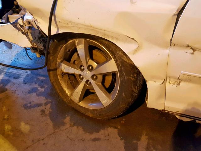 1G1ZC5E0XCF287040 - 2012 CHEVROLET MALIBU 1LT WHITE photo 10