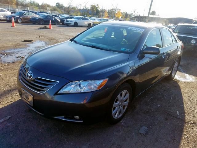 4T1BE46K07U727079 - 2007 TOYOTA CAMRY CE GRAY photo 2