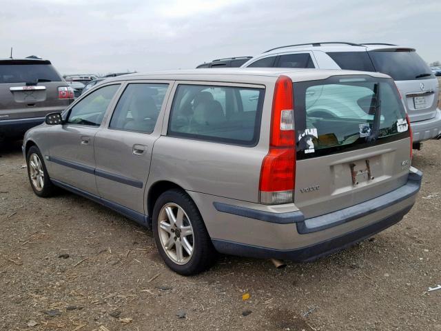 YV1SW59V342431245 - 2004 VOLVO V70 FWD GOLD photo 3