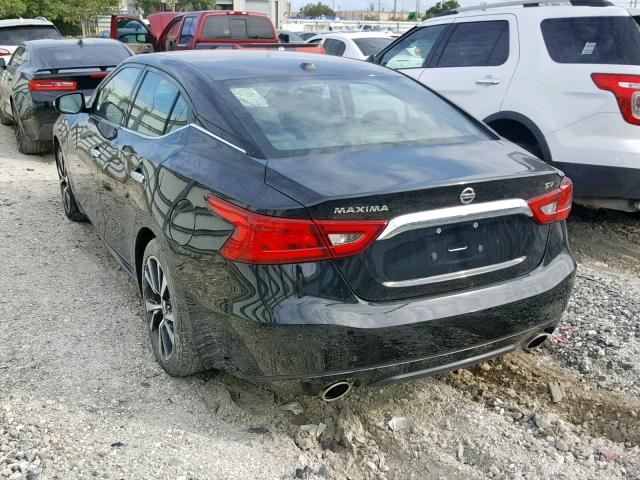 1N4AA6AP3HC428693 - 2017 NISSAN MAXIMA 3.5 BLACK photo 3