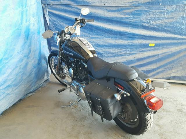 1HD1CT3128K432329 - 2008 HARLEY-DAVIDSON XL1200 C BLACK photo 3