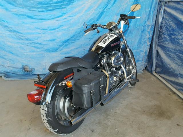 1HD1CT3128K432329 - 2008 HARLEY-DAVIDSON XL1200 C BLACK photo 4