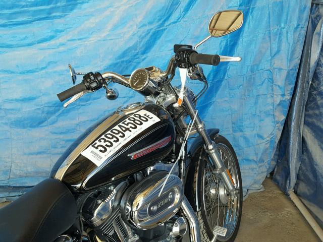 1HD1CT3128K432329 - 2008 HARLEY-DAVIDSON XL1200 C BLACK photo 5