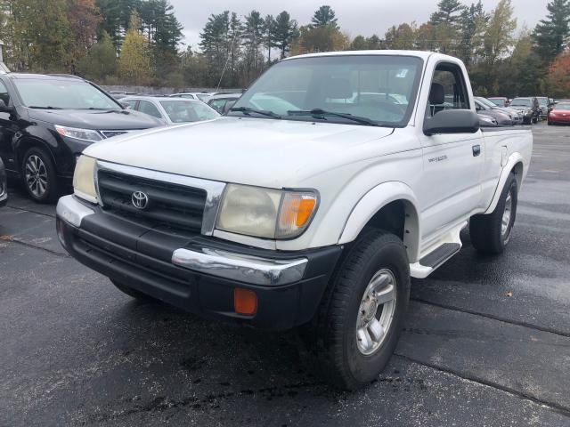 4TANM92N2YZ676539 - 2000 TOYOTA TACOMA PRE WHITE photo 1