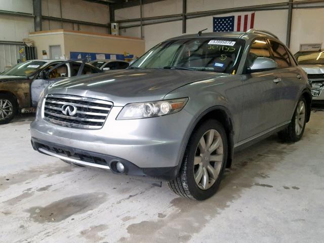 JNRAS08W16X207133 - 2006 INFINITI FX35 GRAY photo 2