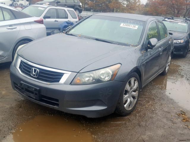 1HGCP26819A097025 - 2009 HONDA ACCORD EXL GRAY photo 2