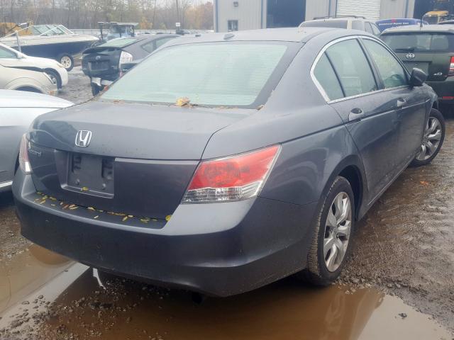 1HGCP26819A097025 - 2009 HONDA ACCORD EXL GRAY photo 4