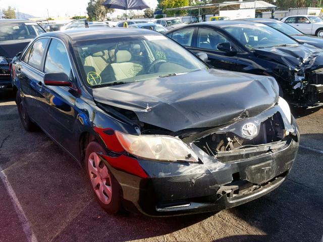 4T1BE46K27U556495 - 2007 TOYOTA CAMRY BLACK photo 1