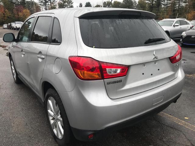 4A4AP3AU5DE023522 - 2013 MITSUBISHI OUTLANDER SILVER photo 3