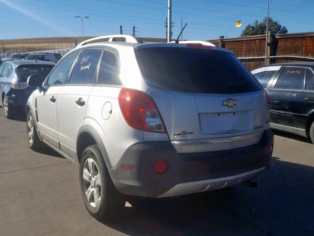 3GNAL2EK6DS613876 - 2013 CHEVROLET CAPTIVA LS 银色 照片 3