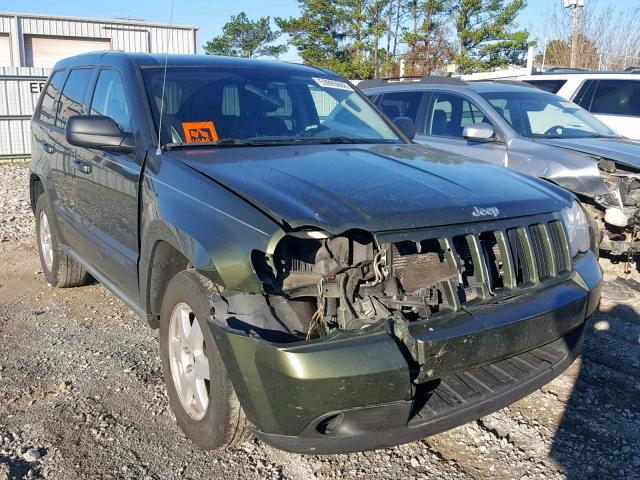 1J8GS48K08C154474 - 2008 JEEP GRAND CHER GREEN photo 1