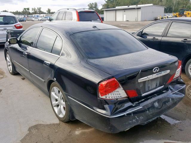 JNKBF01A75M101596 - 2005 INFINITI Q45 BLACK photo 3