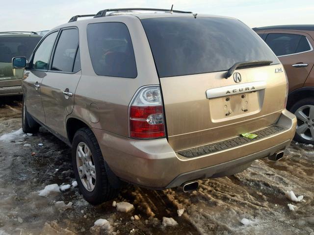 2HNYD18935H532517 - 2005 ACURA MDX TOURIN CREAM photo 3