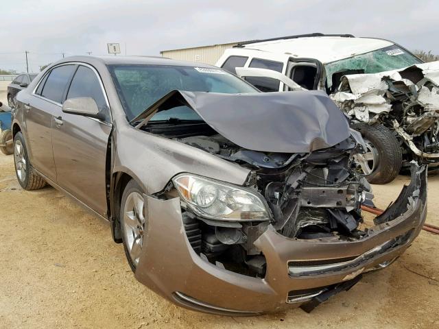 1G1ZC5EB0AF113573 - 2010 CHEVROLET MALIBU 1LT BROWN photo 1